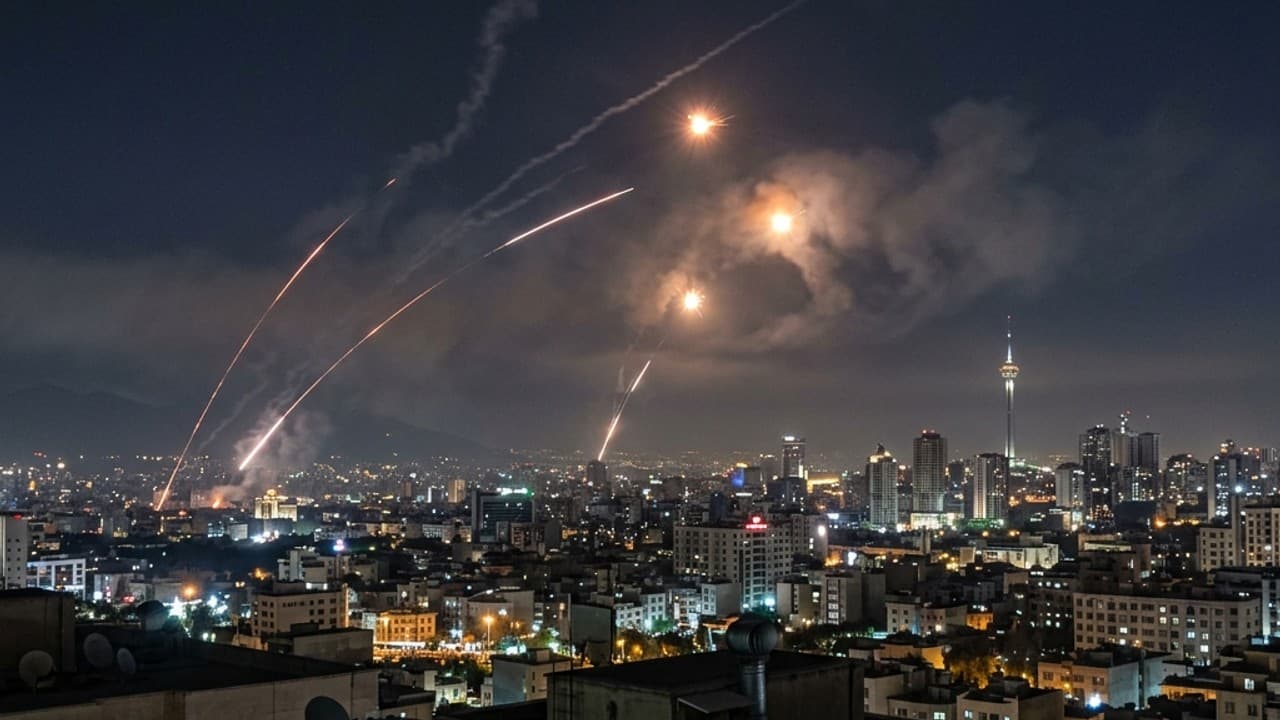 Blasts Reported Over Tehran as Iran Activates Air Defences