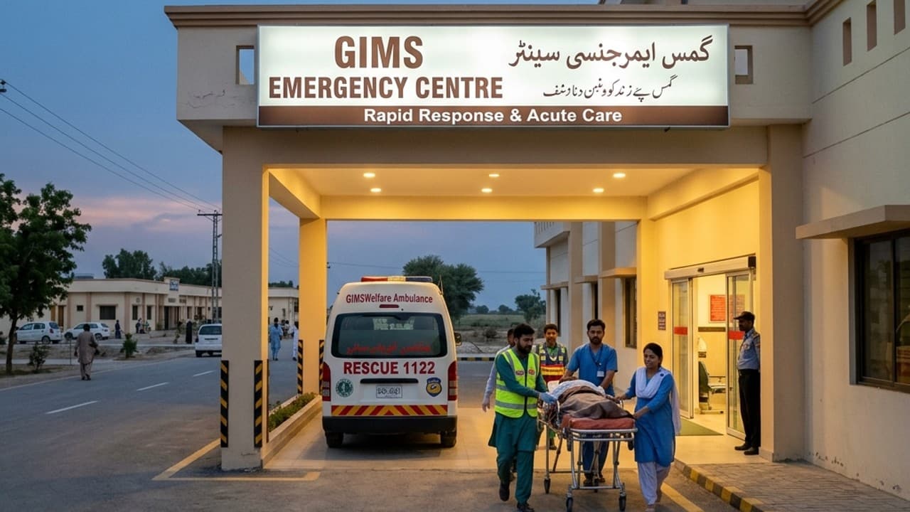 GIMS Launches Emergency Response Centre in Gambat, Sindh