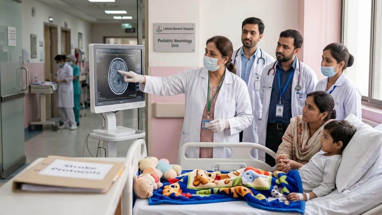 Pakistan's First Paediatric Stroke Centre Gets Dedicated Focal Person