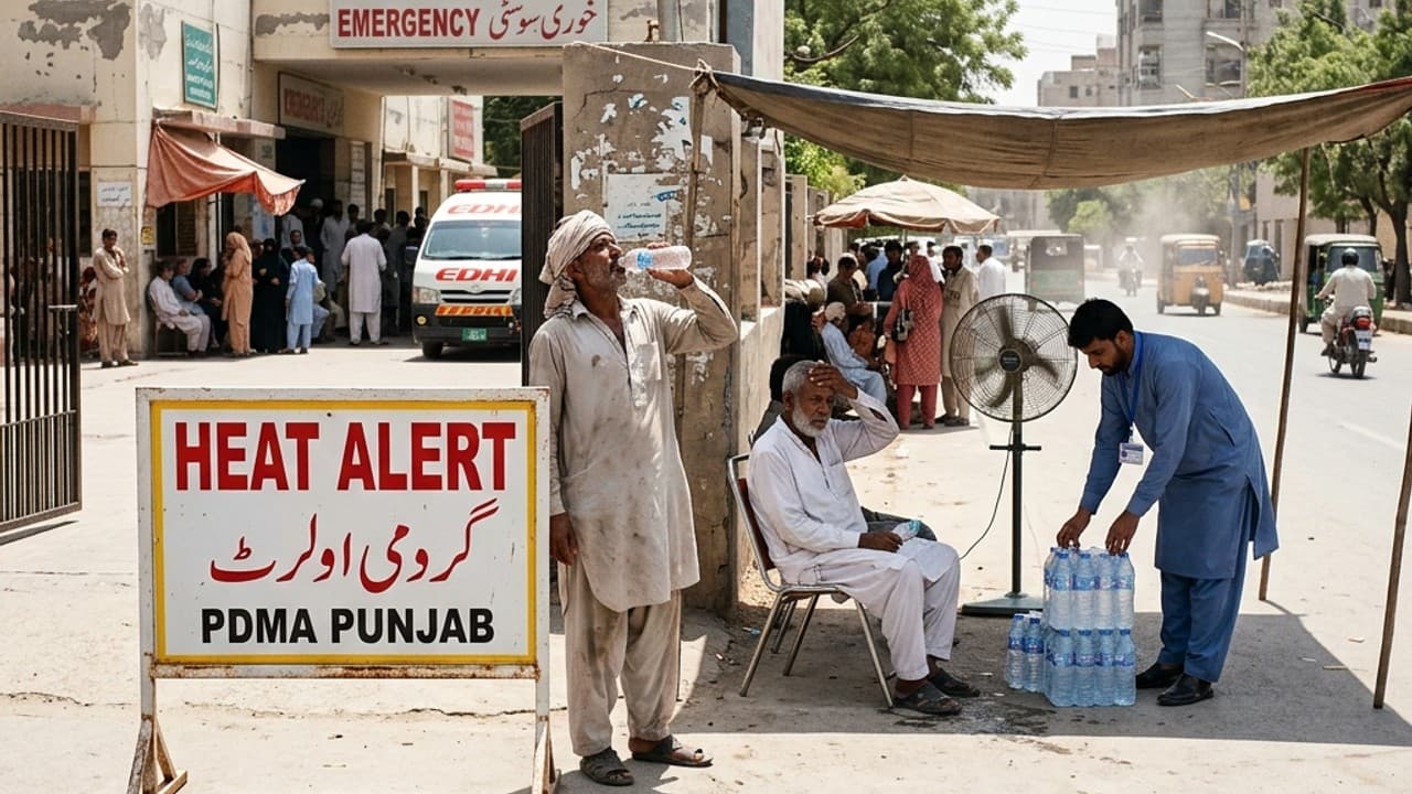 PDMA Issues Punjab Heat Alert as Temperatures Expected to Soar
