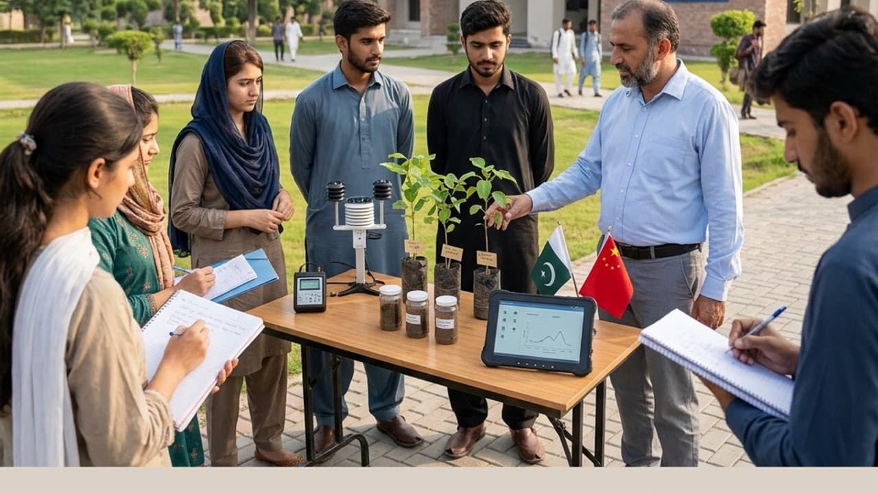 China-Pakistan Climate Training Programme Launched at Gujrat University