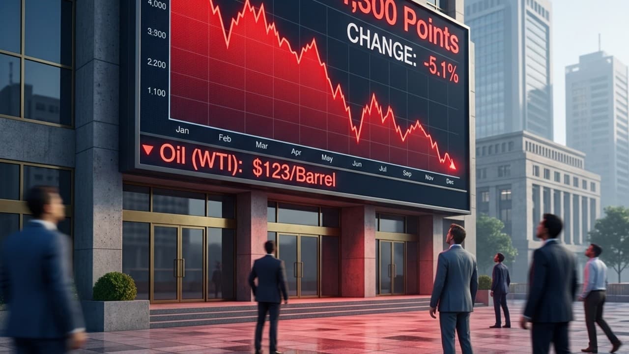 KSE-100 Plunges 4,300 Points as Selling Pressure Intensifies