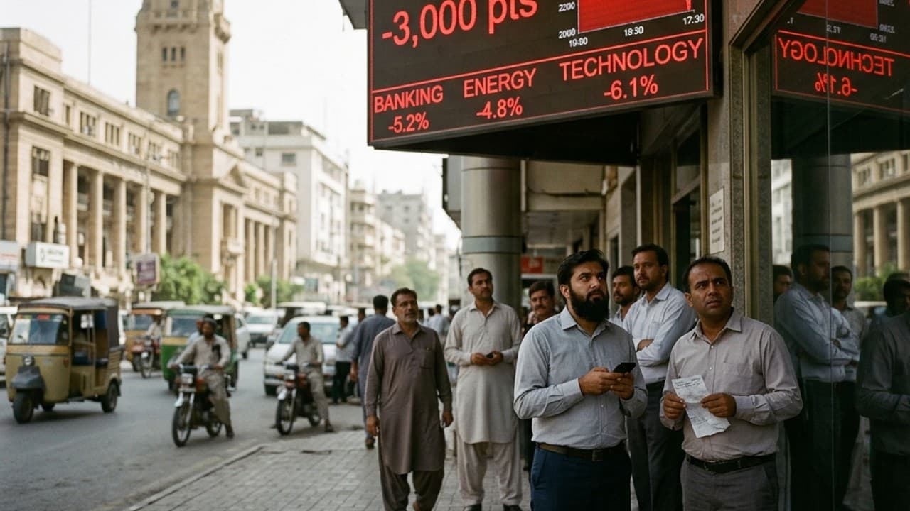 PSX Dives Over 3,000 Points Intraday as Bearish Pressure Intensifies