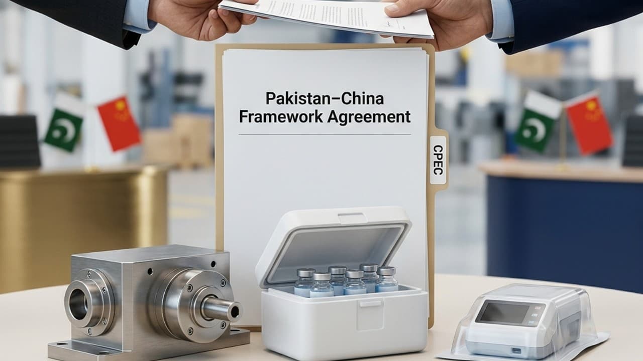Pakistan, China Sign Deals on Machinery, Vaccines and Medical Technology
