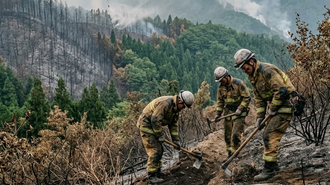 Japan Contains Major Wildfire After Gruelling 11-Day Battle