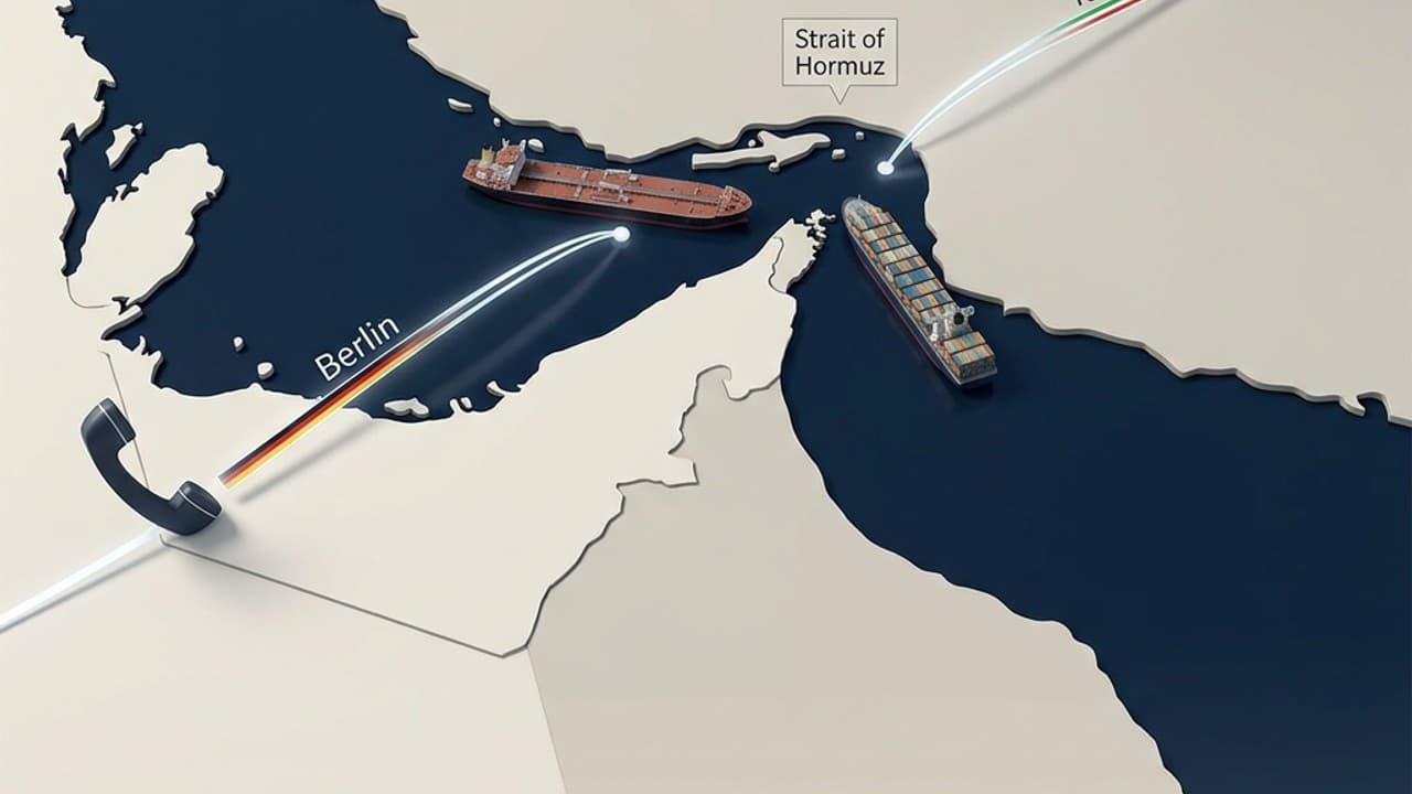 Germany Demands Iran Reopen Strait of Hormuz in Direct Call