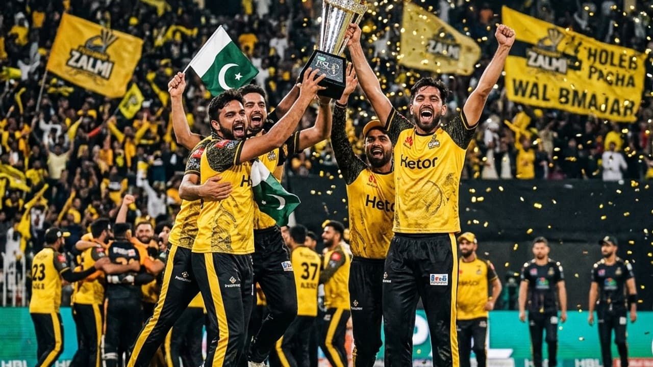 Peshawar Zalmi Win PSL 11 Title in Thrilling Final