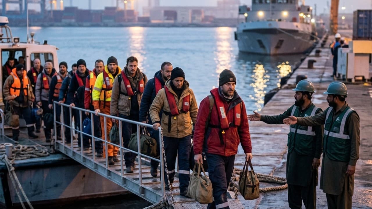 US Evacuates 22 Iranian Crew From Seized Ship to Pakistan