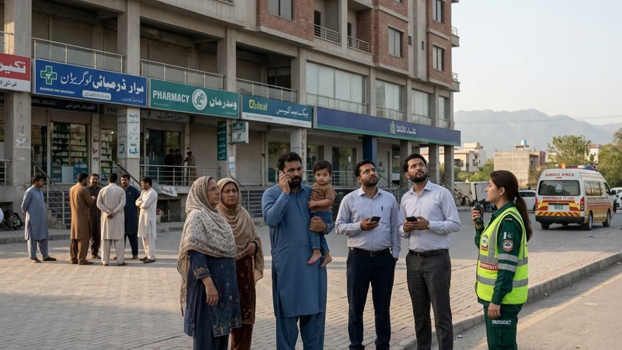 5.2-Magnitude Earthquake Strikes Islamabad and Rawalpindi