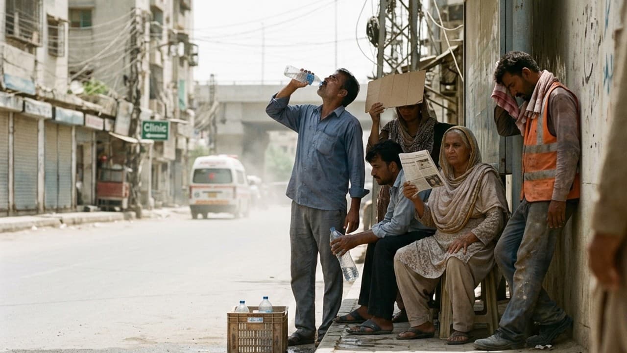 Karachi Gripped by Severe Heatwave as Temperatures Soar