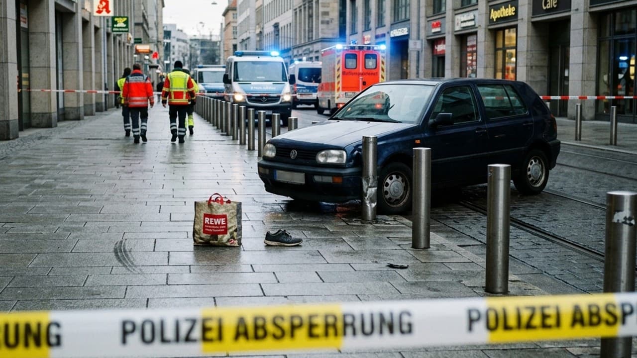 Two Killed as Car Rams Pedestrians in Germany's Leipzig