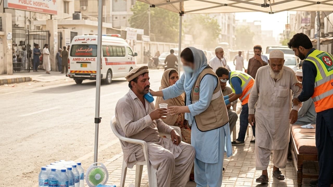 Extreme Heat Triggers Nationwide Emergency Protocols Across Pakistan