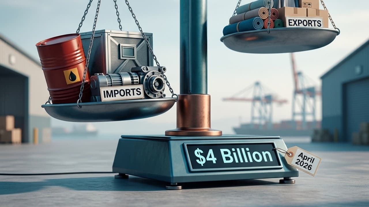 Pakistan's Trade Deficit Exceeds $4 Billion in April 2026