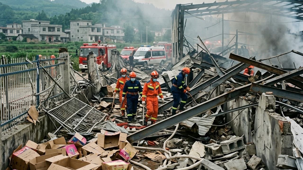 Fireworks Factory Blast in China's Hunan Kills 21, Xi Orders Probe
