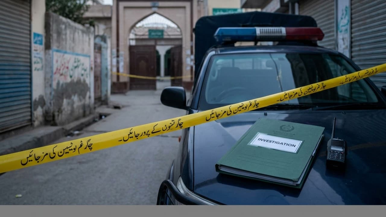 KP CM and IGP Condemn Killing of Maulana Idrees, Probe Ordered
