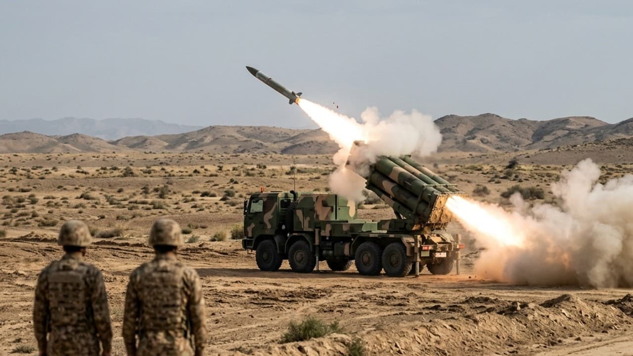 Pakistan Test-Fires Fateh Missile in Military Exercise
