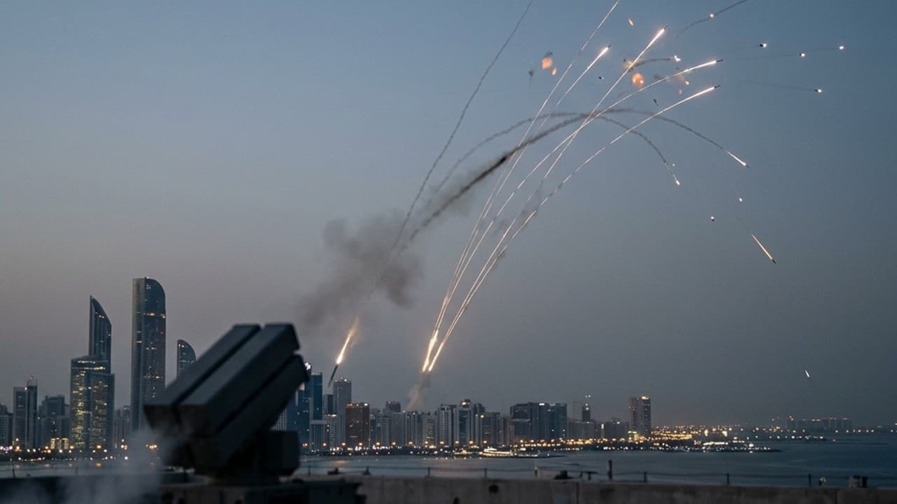 UAE Air Defences Engage Iranian Missiles and Drones